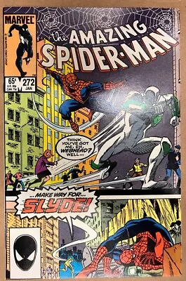 Buy Amazing Spider-Man #272 KEY 1st App. Slyde (VF) • 6.21£