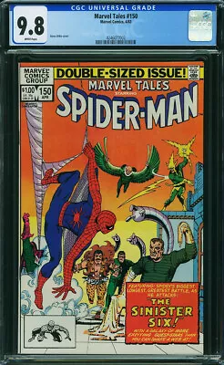 Buy Marvel Tales #150 CGC 9.8 Amazing Spider-Man Annual #1 Sinister Six 1983 P8 Cm • 135.91£