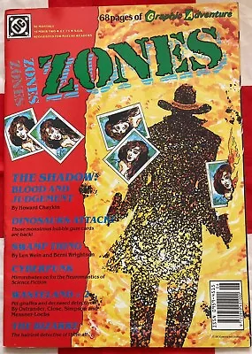 Buy Dc Comics Zones Uk Magazine Issue 2 1990 The Shadow Swamp Thing Wasteland • 4.99£