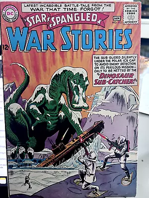 Buy Star Spangled War Stories #112 G Dinosaur Sub Catcher • 13.19£