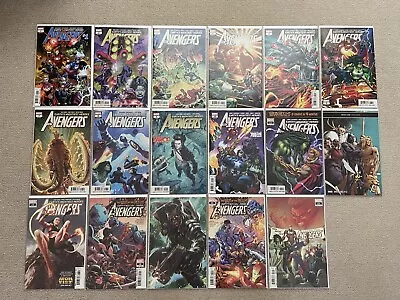 Buy Marvel Avengers Vol 8 #1-13 And 18-21 By Jason Aaron, 2018 And 2019 LOT • 14.99£