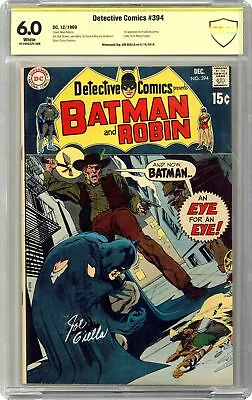 Buy Detective Comics #394 CBCS 6.0 SS Joe Giella 1969 19-205C52E-008 • 194.15£