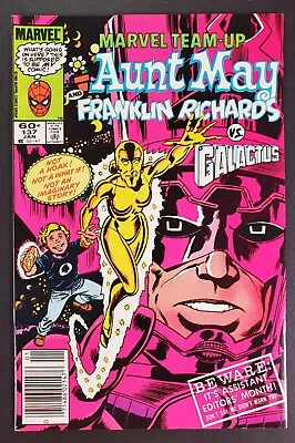 Buy Marvel Team-Up #137 Mark Jeweler’s Variant Aunt May Galactus Marvel Comics 1983 • 27.18£