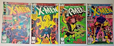 Buy Uncanny X-Men #133-136 | Dark Phoenix Saga | Original Marvel Comic 1980 • 150£