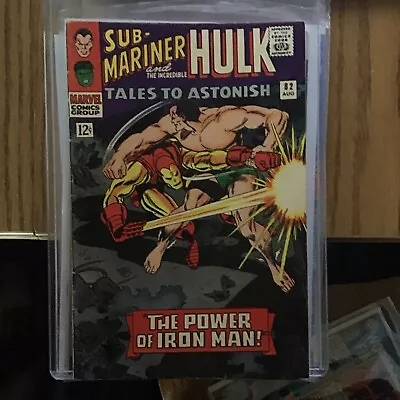 Buy Tales To Astonish 82 F/VF 7.0 Silver Age Incredible Hulk The Sub-Mariner 1966 • 58.25£