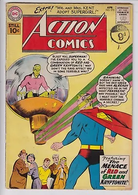 Buy Action Comics 275 -  THe Menace Of Red & Green Kryptonite!  - LOWER Grade Issue • 12.99£