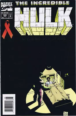 Buy Incredible Hulk, The #420 (Newsstand) FN; Marvel | Peter David - AIDS Issue - We • 6.61£