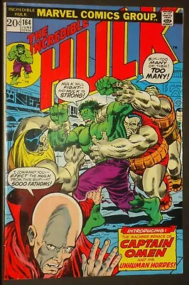 Buy Incredible Hulk #164 June 1973  • 116.48£