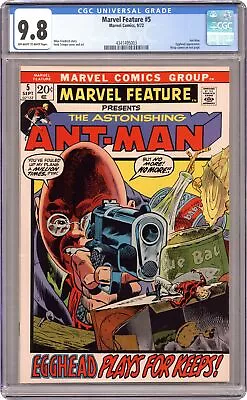 Buy Marvel Feature #5 CGC 9.8 1972 4341495003 • 458.20£