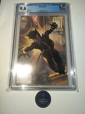 Buy Catwoman #73 CGC 9.6 White Pages Hot Adam Hughes Cover • 27.18£