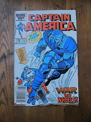Buy Captain America #318 (1986) FN Marvel Comics Blue Streak Newsstand BIN-2501 • 3.89£