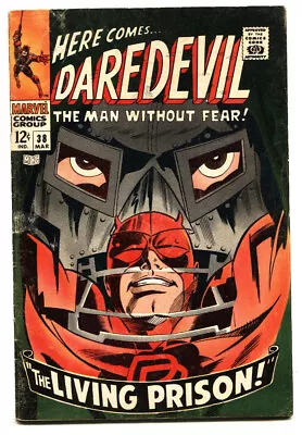 Buy DAREDEVIL #38 Comic Book 1968-DR. DOOM-MARVEL COMICS-GENE COLAN VG • 35.81£