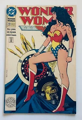 Buy 1988 Wonder Woman #72 Brian Polland Iconic Cover DC Comics • 50.50£