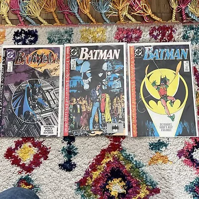 Buy Batman 440-442 1989 *A LONELY PLACE OF DYING* GEORGE PEREZ ART • 5£