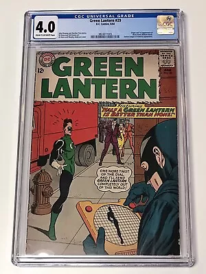 Buy Green Lantern 29 1964 CGC 4.0 1st Black Hand Key Issue • 201.92£