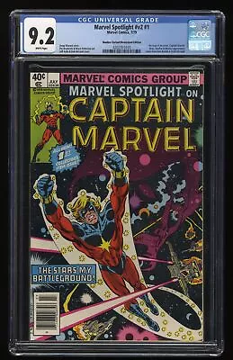 Buy Marvel Spotlight (1979) #1 CGC NM- 9.2 White Pages Number/Newsstand Variant • 49.70£