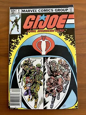 Buy G.I. Joe A Real American Hero #6 Marvel Comics NEWSSTAND 1st October Guard VF/NM • 12.42£