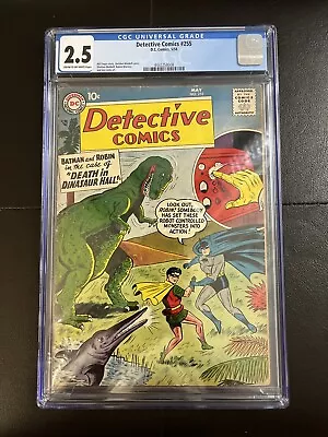 Buy Detective Comics #255 (Batman) Moldoff Cover (1958, Early Silver Age) CGC 2.5 • 151.44£