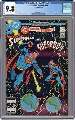 Buy DC Comics Presents #87 CGC 9.8 1985 4254008002 • 198.04£