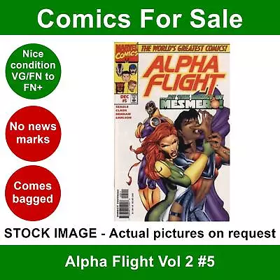 Buy Marvel Alpha Flight Vol 2 #5 Comic VG/FN+ 01 December 1997 • 3.49£
