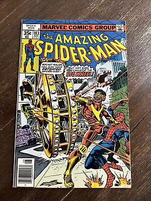 Buy The Amazing Spider-Man #183 (Marvel 1978) 1st Big Wheel NM- • 31.06£