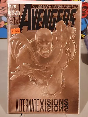 Buy Avengers #360 Embossed Foil Cover 9.0-9.2 • 3.11£