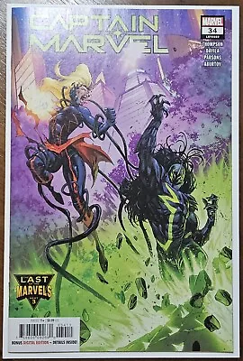 Buy Captain Marvel #34 (168) High Grade Marvel Comics (2022) ~ Combine Shipping  • 2.72£