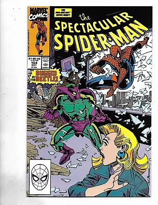 Buy Spectacular Spider-Man #164, 1990, 9.6-9.8, NM Plus +, Stan Lee Classic, Copper • 46.60£
