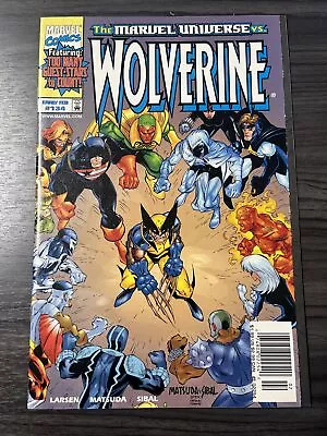 Buy Wolverine #134 (02/99, Marvel) Marvel Universe Vs Wolverine! Moon Knight App! • 2.30£