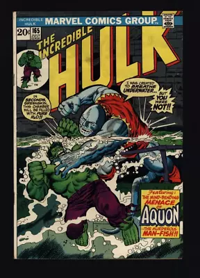 Buy The Incredible Hulk # 165 FN Aquon The Man Fish  Marvel  SA • 7.76£