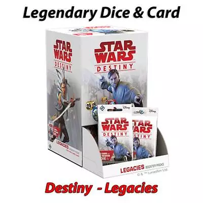 Buy Star Wars Destiny - Legacies - Legendary Cards & Dice - Free Postage • 3.99£