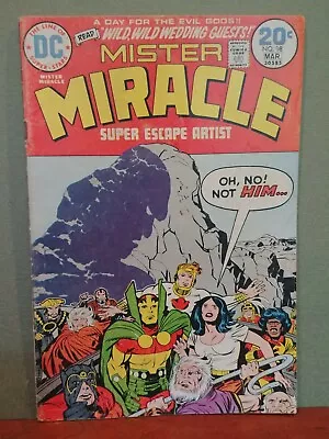Buy Mister Miracle #18   Darkseid App  Scott/Big Barda Wedding!  Kirby 1974  4.0 • 3.10£