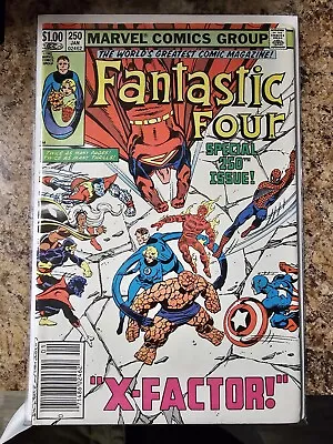 Buy Fantastic Four #250 X-Men X-Factor Avengers Appearance Marvel 1983 VF-NM  • 5.44£