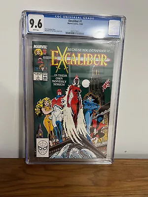 Buy Excalibur #1 1988 - CGC 9.6 1st Appearance Of Widget • 38.79£