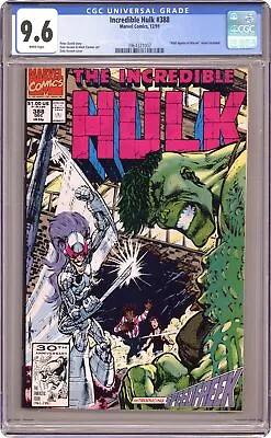 Buy Incredible Hulk #388 CGC 9.6 1991 3964321007 • 48.93£