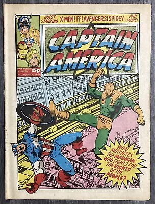 Buy Captain America No. #6 April 1981 Marvel Comics UK VG/G • 4£