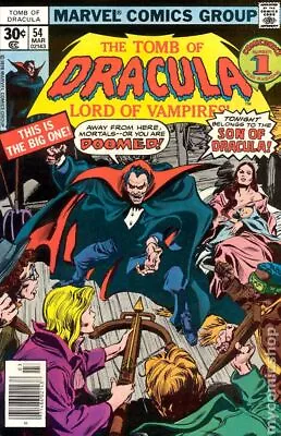 Buy Tomb Of Dracula #54 VG 1977 Stock Image Low Grade • 6.52£