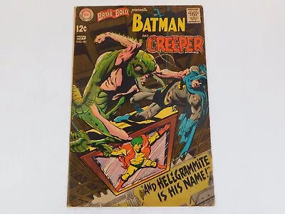 Buy Brave And The Bold #80 1968 - Neal Adams The Creeper! Batman! • 17.09£