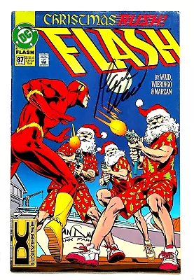 Buy Flash #87 Signed By Mark Waid DC Comics • 12.44£