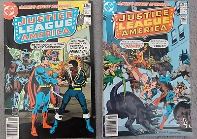 Buy Justice League Of America 173 & 174. 2 Bronze Age Comics. Black Lightning Joins? • 4.95£