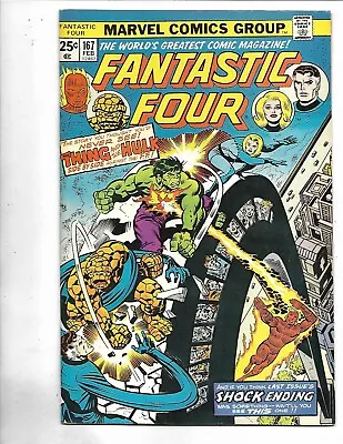 Buy Fantastic Four #167, 1975, NM, 9.4,  Stan Lee Era FF Classic, Bronze • 93.19£