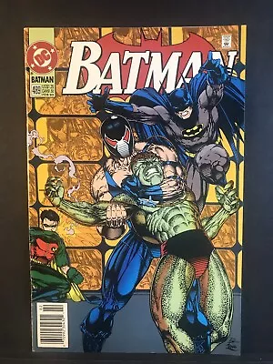 Buy Batman 489 DC  1993 1st Azrael As Batman 2nd Appearance Of Bane Newsstand VF • 7.77£