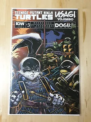 Buy Teenage Mutant Ninja Turtles/Usagi Yojimbo Where/When #3 Cover B Eastman Variant • 2.59£