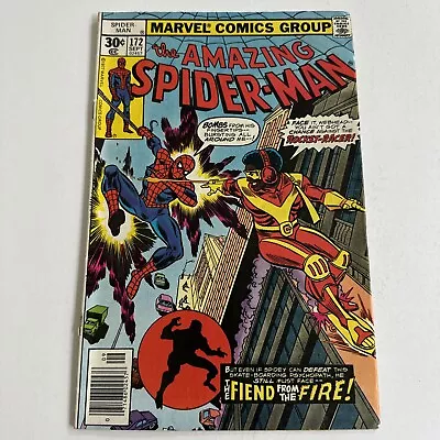 Buy Amazing Spider-Man # 172 | 1st ROCKET RACER ! Marvel Comics 1977 | Wein | VG/FN • 3.10£