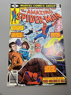 Buy Amazing Spider-Man #195 VF+ Marvel 1979 1ST PRINT 2nd Black Cat KEY • 34.91£
