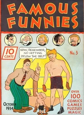 Buy Famous Funnies #3 Photocopy Comic Book • 10.87£