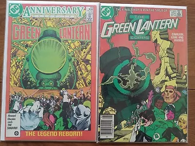 Buy Green Lantern 200 Anniversary Final Issue + GL Corps 224 Final Issue! 1986 1988! • 6.21£
