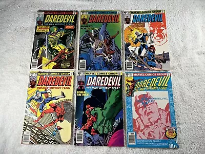 Buy Daredevil #150, 159-161, 163, 167 Marvel 1st App Paladin! Bullseye Keys! • 53.67£