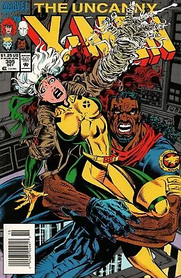 Buy The Uncanny X-Men #305 Newsstand Cover Marvel Comics • 4.95£