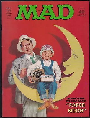 Buy MAD Magazine #164 Paper Moon Parody 1974 FN/VF-! • 7.77£